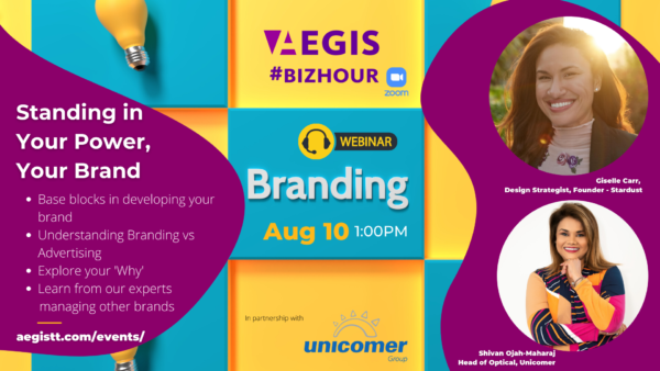 Aegis Biz Hour, Concept to Creation Series: Branding (Part 3 of 3)